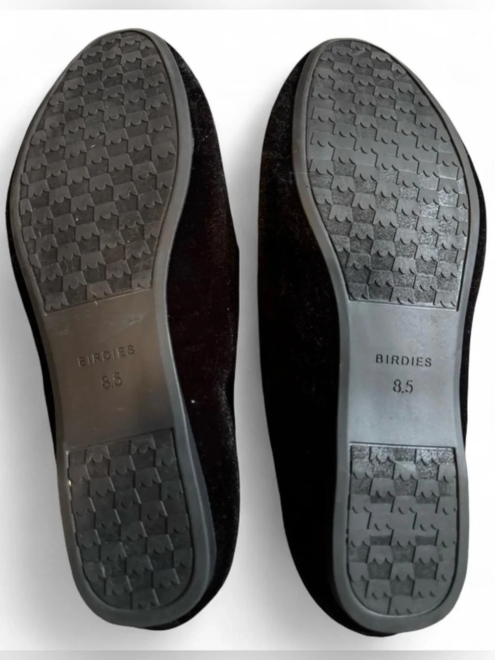 Women’s Black Velvet Slip-On Loafers